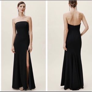 BHLDN BRAND NEW STRAPLESS GOWN